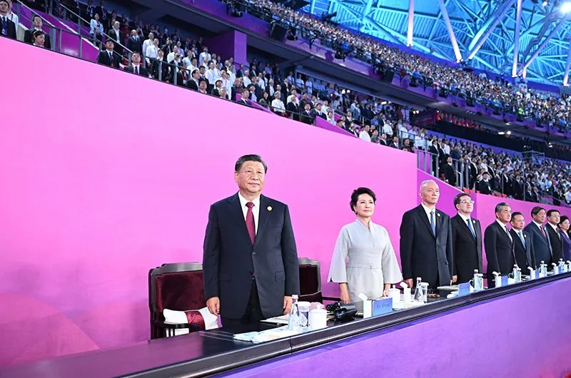第十九届亚洲运动会在杭州隆重开幕 <br>习近平出席开幕式并宣布本届亚运会开幕