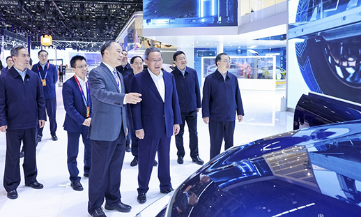 李強在2024北京國際汽車展覽會調研時強調：...