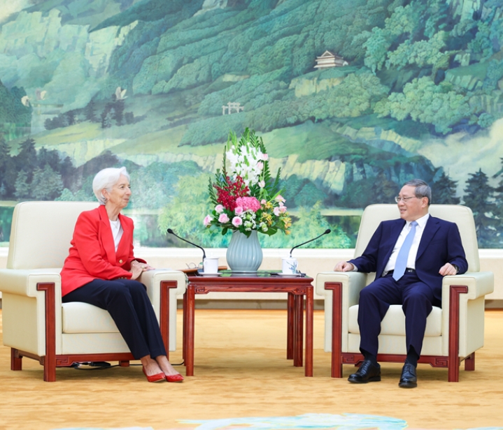 李强会见欧洲中央银行行长拉加德...