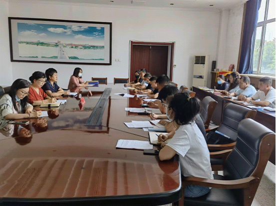 市绿色发展服务中心开展党务干部业务培训会